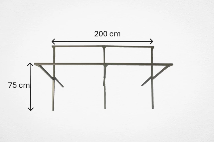 Stelaż stół 2,0 m .JPG